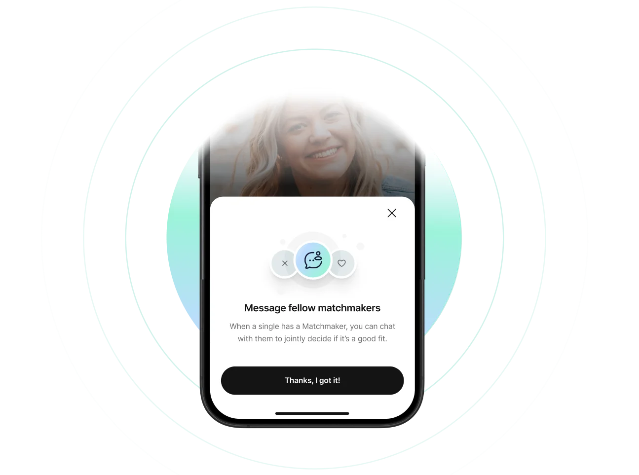 SacredSpark's matchmaker messaging feature